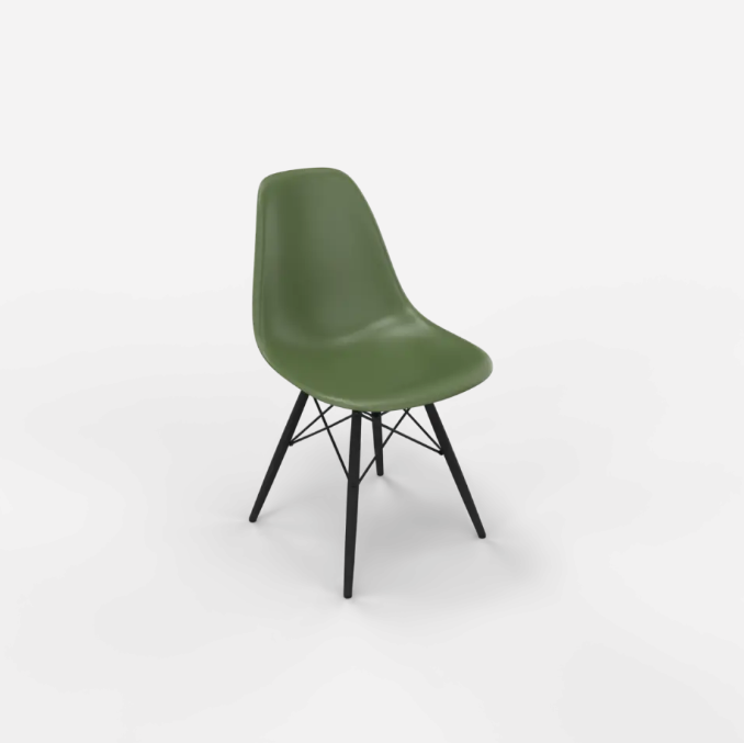 Vitra Eames Plastic Side Chair DSW