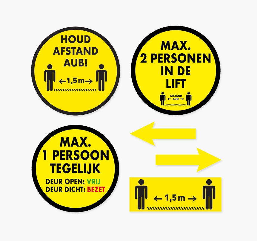 Routestickers huren