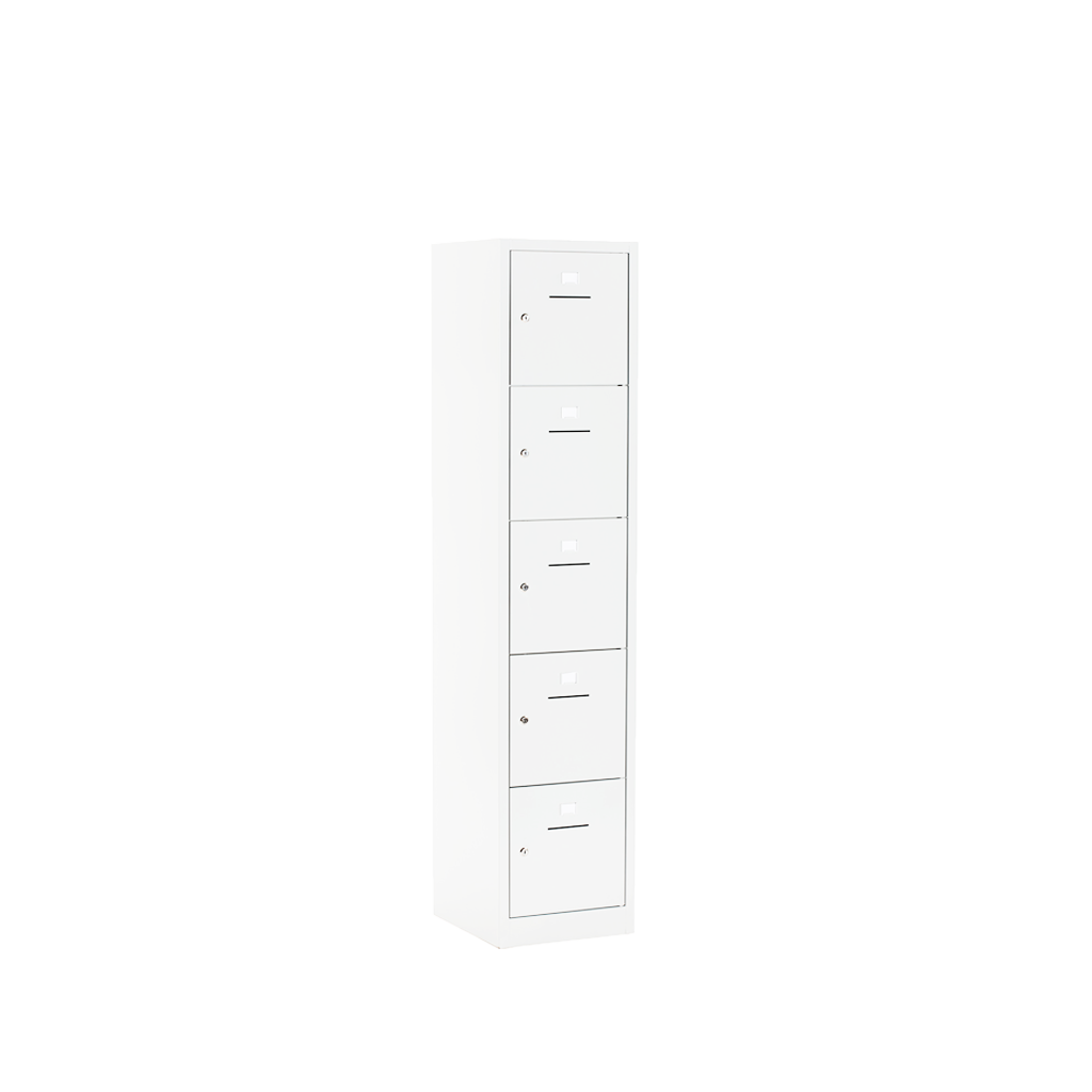 Locker cabinet 5 compartments