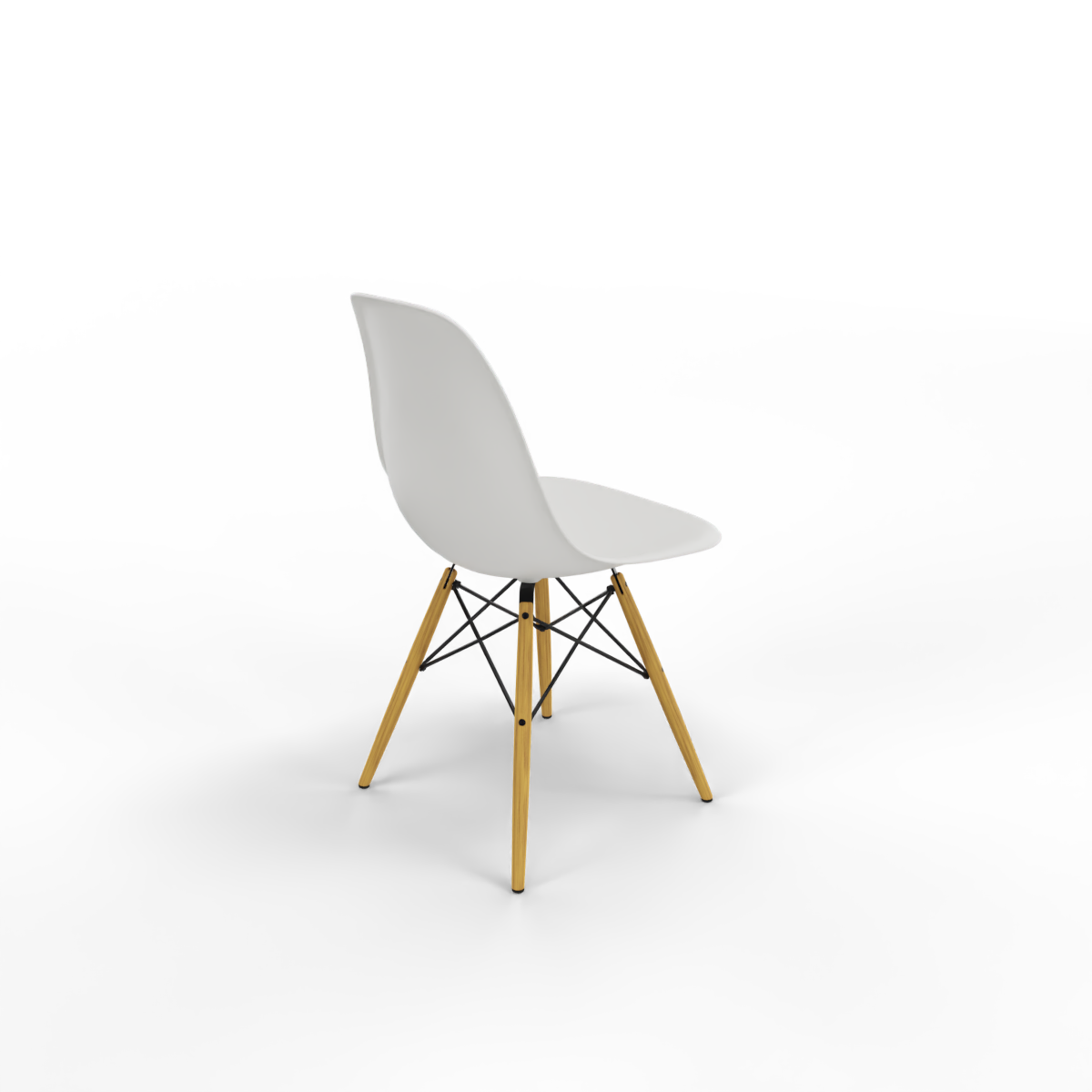 Vitra Eames Plastic Side Chair DSW