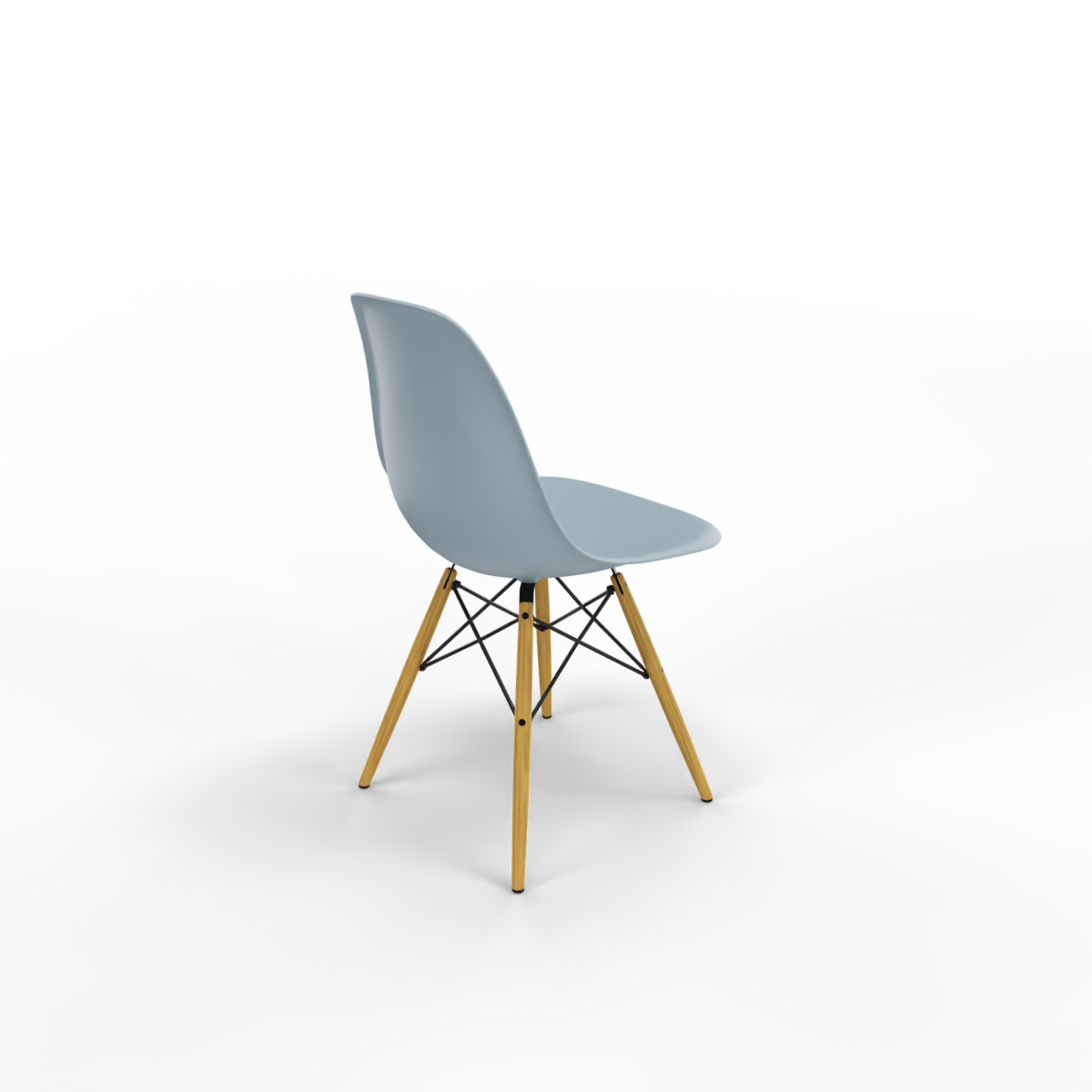 Vitra Eames Plastic Side Chair DSW