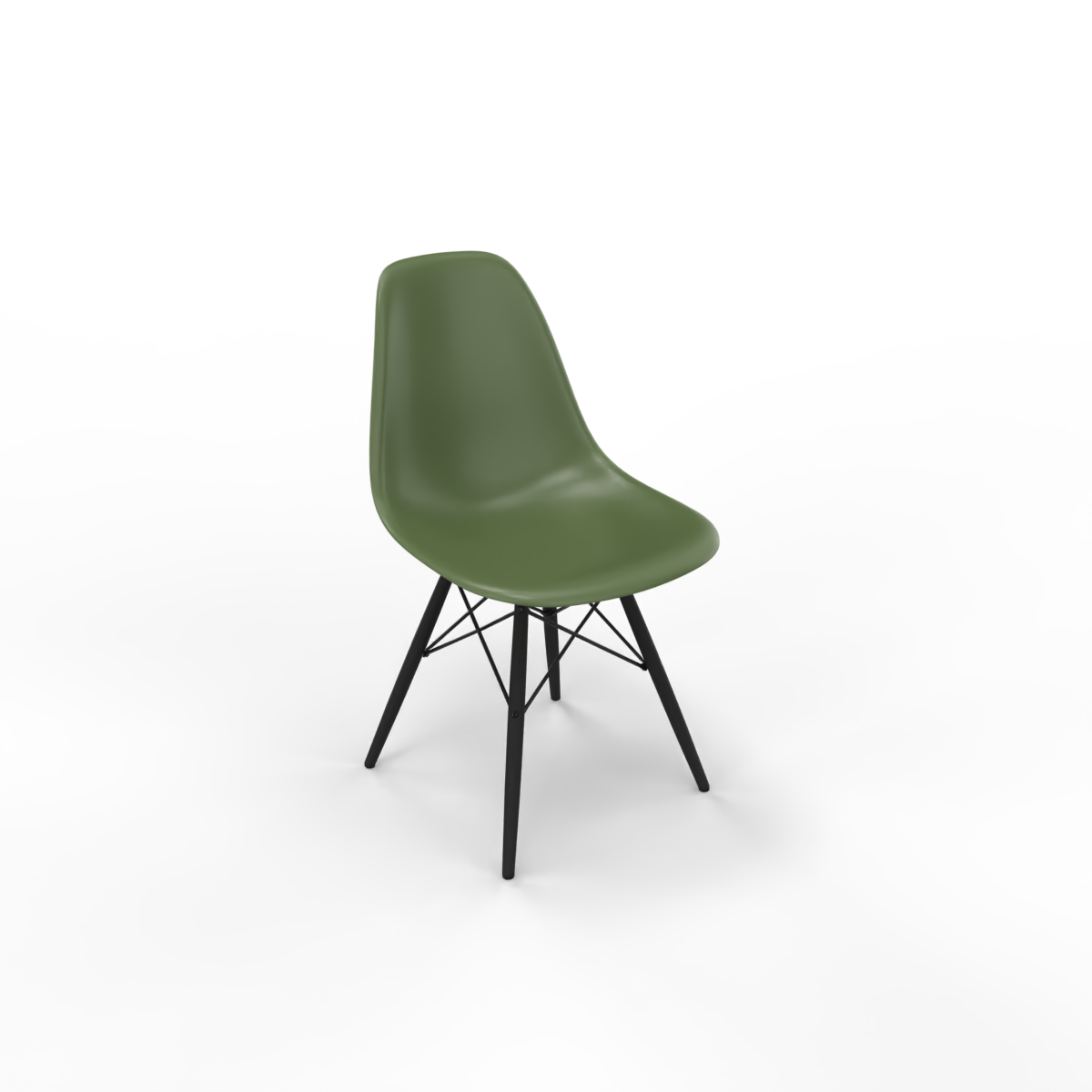 Vitra Eames Plastic Side Chair DSW